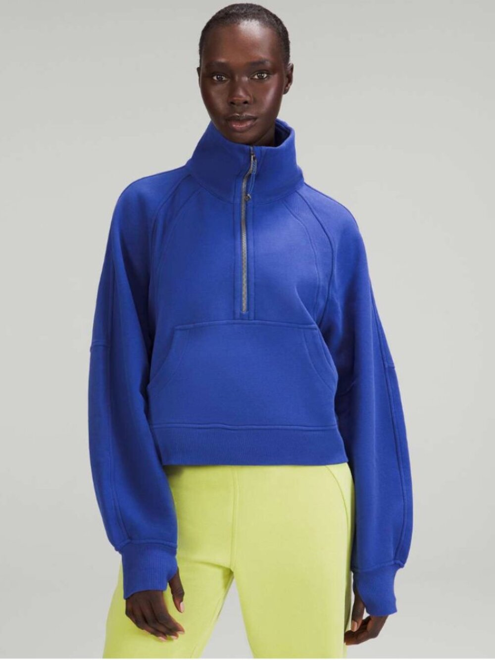 Lululemon Scuba Oversized Funnel Neck Half Zip